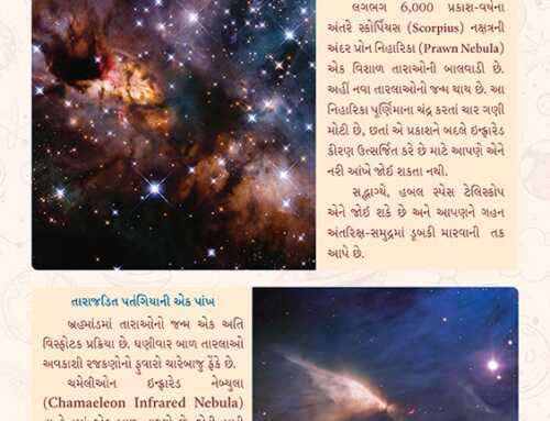 અંતરિક્ષ વિજ્ઞાન : તારાજડિત પતંગિયાની એક પાંખ
